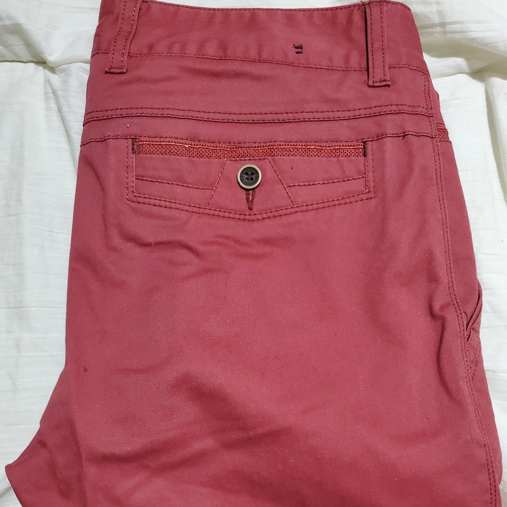 XIOS Red Slim Pants